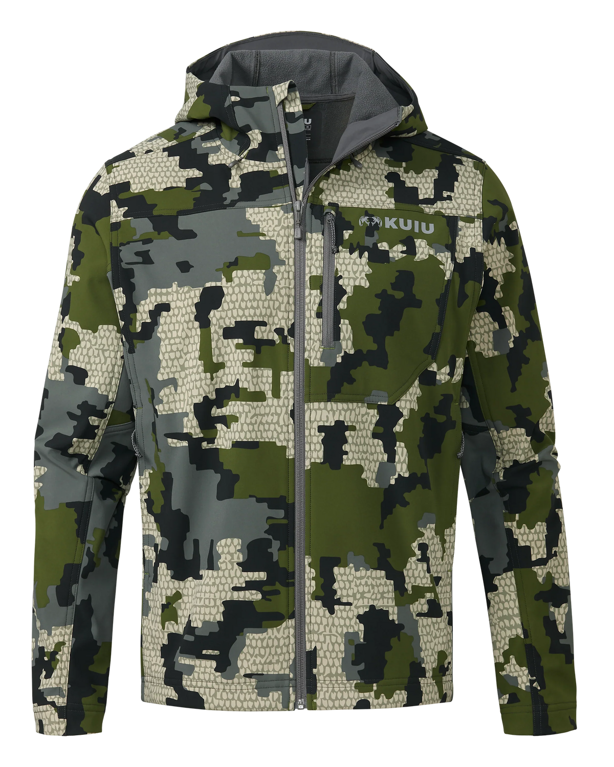 Alpine Hooded Jacket | Verde