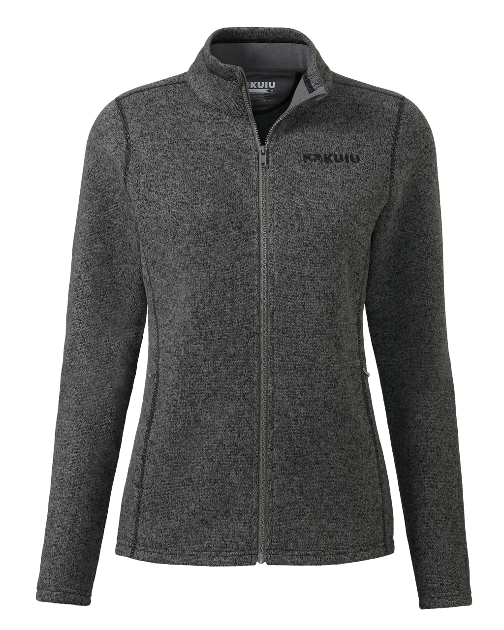 Women's Base Camp Full Zip Sweater | Charcoal Heather
