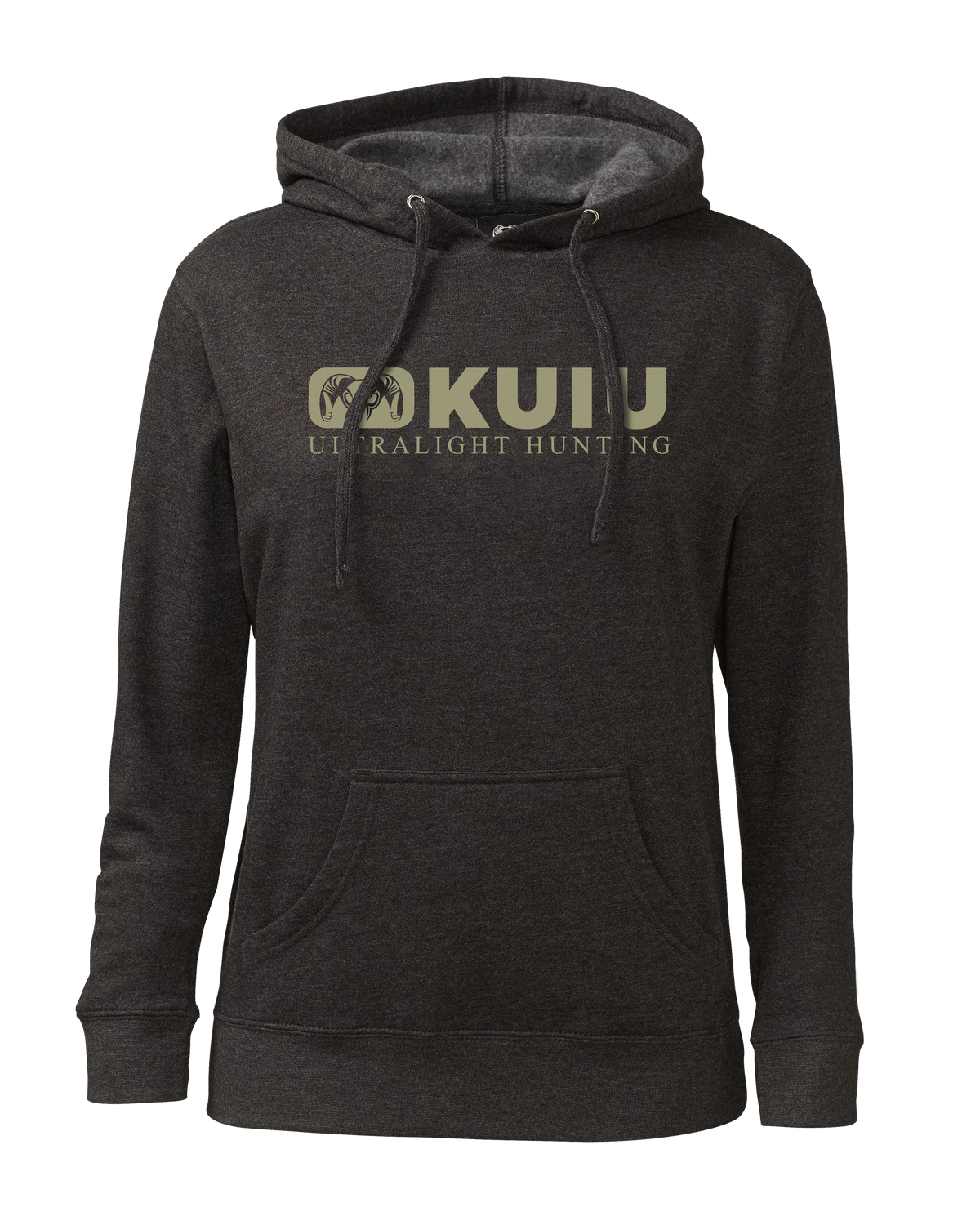 Women's Block Ram Hoodie | Charcoal