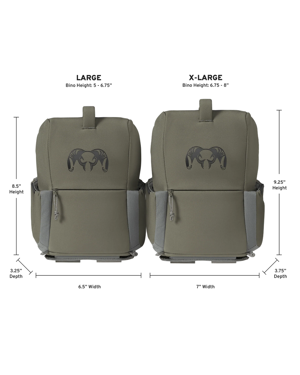 PRO G3 Bino Rangefinder Set | Verde