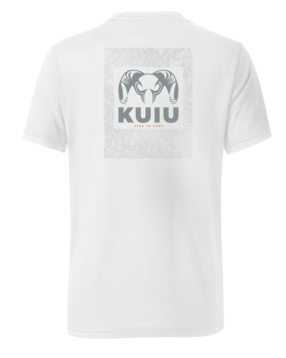 KUIU Youth Topo Back Logo T-Shirt | White
