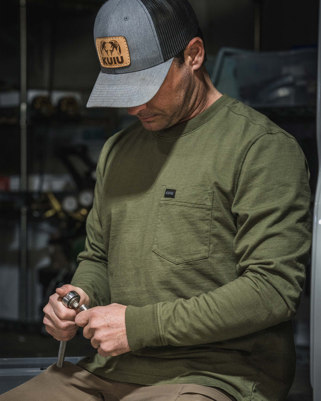 Workgrade LS Pocket Crew | Castle Rock
