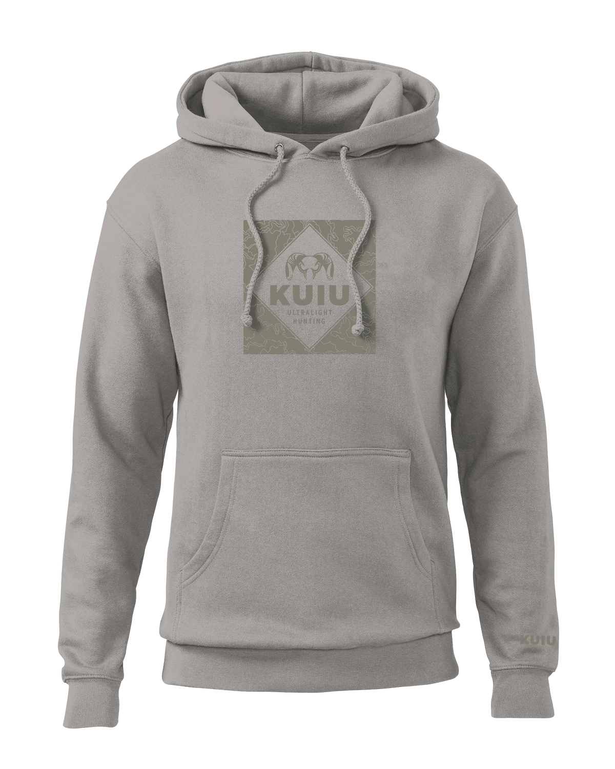 KUIU Camo Outline Hoodie | Cement