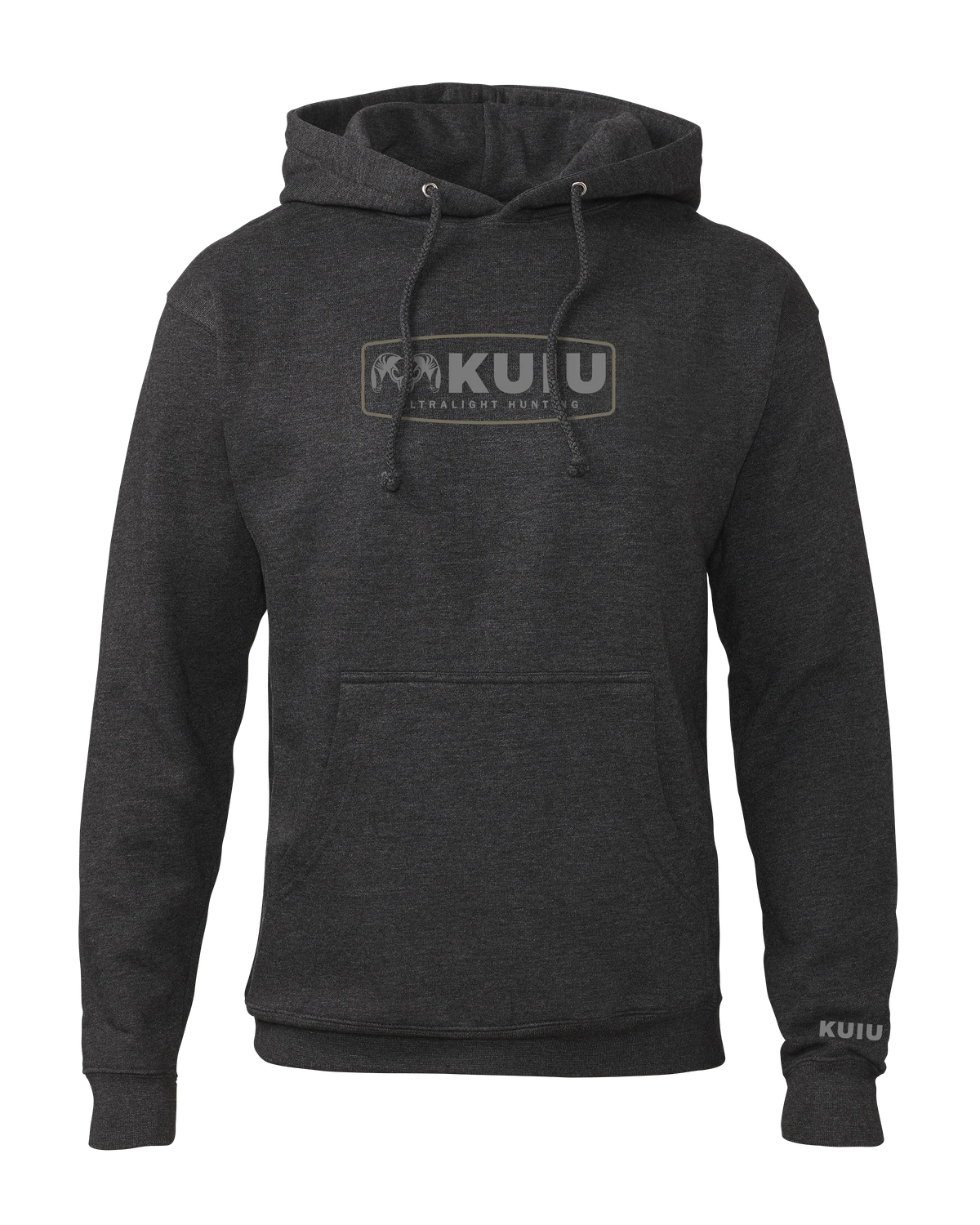 KUIU Outlined Patch Hoodie | Charcoal